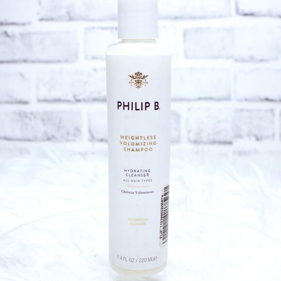 Philip B Weightless Volumizing Shampoo Hydrating Cleanser All Hair Types 7.4 oz - Picture 1 of 4